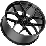 Fittipaldi FS374B 22x9.5 6x5.5" +25mm Gloss Black Wheel Rim 22" Inch FS374-22956139P25B