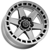 Icon Alloys Raider 17x8.5 6x120 +0mm Titanium Wheel Rim 17" Inch 3417859447TT