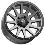 Icon Alloys Compression 20x10 5x5" -12mm Titanium Wheel Rim 20" Inch 2020107350TT