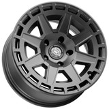 Icon Alloys Compass 17x8.5 6x5.5" +0mm Satin Black Wheel Rim 17" Inch 3217858347SB