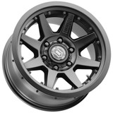 Icon Alloys Rebound Pro 17x8.5 6x5.5" +0mm Satin Black Wheel Rim 17" Inch 21817858347SB