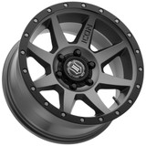 Icon Alloys Rebound 17x8.5 6x5.5" +25mm Titanium Wheel Rim 17" Inch 1817859057TT