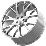 Replica 218 Hellcat 22x9.5 5x115 +15mm Chrome Wheel Rim 22" Inch REP218-22964C