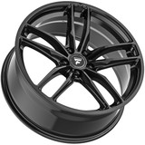 Fittipaldi 361B 20x8.5 5x120 +32mm Gloss Black Wheel Rim 20" Inch 361B-2851232