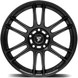 Fittipaldi FS368B 17x8 5x100 +35mm Gloss Black Wheel Rim 17" Inch FS368-17805100P35B
