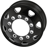 ATX AO401 Octane Dually Front 24.5x8.25 10x285.75 Black/Milled Wheel Rim AO40124510901