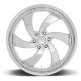 US Mags U132 Desperado 6 24x10 6x5.5" +25mm Chrome Wheel Rim 24" Inch U132240077+25R
