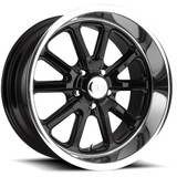 US Mags U121 Rambler 20x9.5 5x5" +1mm Gloss Black Wheel Rim 20" Inch U12120957352