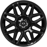 Vision 305 Rekluse 20x9 5x5.5" +12mm Gloss Black Wheel Rim 20" Inch 305-2985GB12