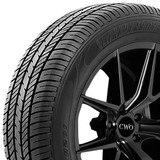 155/80R12 Thunderer Mach I 77T SL Black Wall Tire TH0010