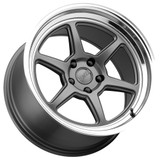 Kansei K14G Roku 18x8.5 5x100 +35mm Gunmetal Wheel Rim 18" Inch K14G-188516+35