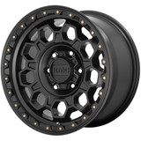 KMC KM545 Trek 17x8 6x4.5" +20mm Satin Black Wheel Rim 17" Inch KM54578064720