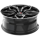 Spec-1 SP-76 16x6.5 4x100/4x4.5" +20mm Black/Machined Wheel Rim 16" Inch SP-761665920BM