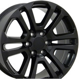 OE Wheels CV99 20x9 6x5.5" +31mm Satin Black Wheel Rim 20" Inch CV99-20090-6550-31B1