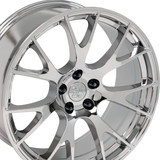 OE Wheels DG15 20x9 5x115 +18mm Chrome Wheel Rim 20" Inch DG15-20090-5115-18C