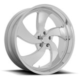 US Mags U132 Desperado 5 24x9 5x5" +1mm Chrome Wheel Rim 24" Inch U132249073+01L