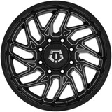 TIS 544BM 2.0 20x9 8x170 +1mm Black/Milled Wheel Rim 20" Inch 544BM-2098701