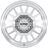 KMC KM452 Impact Forged 18x9 8x180 +0mm Machined Wheel Rim 18" Inch KM452DX18908800