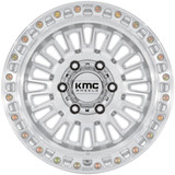 KMC KM554 Aztec 17x8.5 5x5" +0mm Silver Wheel Rim 17" Inch KM554SD17855000
