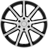 Petrol PE007 P6E 20x9.5 6x5.5" +25mm Black/Machined Wheel Rim 20" Inch PE007BD20956825