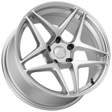 Kansei K15H Astro 19x9.5 5x4.5" +22mm Silver Wheel Rim 19" Inch K15H-199512+22