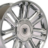OE Wheels CA83 22x9 6x5.5" +31mm Chrome Wheel Rim 22" Inch CA83-22090-6550-31C