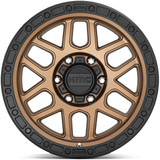 KMC KM544 Mesa 18x9 5x150 +25mm Bronze Wheel Rim 18" Inch KM54489058625