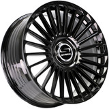 Strada SF68 Martello 20x8.5 5x115/5x120 +20mm Gloss Black Wheel Rim 20" Inch SF6808551620GB