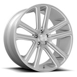 Dub S257 Flex 22x9.5 6x5.5" +25mm Brushed Wheel Rim 22" Inch S257229584+25