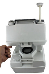 Tuff Stuff Overland 5 Gallon Flushable Portable Outdoor Toilet TS-TOILET-5