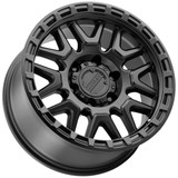 Raceline 953B Krank 17x8.5 6x5.5" +0mm Matte Black Wheel Rim 17" Inch 953B-78560-00