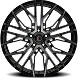 Defy D05 16x7 5x4.5" +38mm Black/Machined Wheel Rim 16" Inch D05670545+38BM