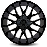 HardRock H700 Affliction 20x12 8x180 -44mm Gloss Black Wheel Rim 20" Inch H700-201278144GB