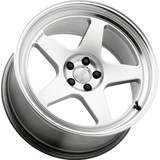 Kansei K12H KNP 18x9.5 5x100 +22mm Silver Wheel Rim 18" Inch K12H-189516+22
