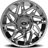 Vision 361 Spyder 20x12 8x170 -51mm Chrome Wheel Rim 20" Inch 361-20270C-51