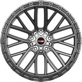 Vortek VRT-608 20x12 6x135/6x5.5" -44mm Gunmetal Wheel Rim 20" Inch 608201257-44MTBR