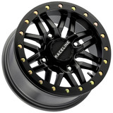 Raceline UTV A91B Ryno 14x7 4x137 +10mm Matte Black Wheel Rim 14" Inch A91B-47037-52
