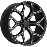Eclipse Replicas 348 Snowflake REP348-24185BMW