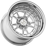 Hostile UTV HF22 Rival 15x8 5x4.5" +0mm Polished Wheel Rim 15" Inch HF22-1580511444P