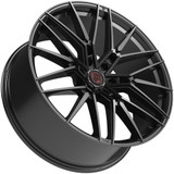TIS 506B 24x10 6x5.5" +24mm Gloss Black Wheel Rim 24" Inch 506B-2408324