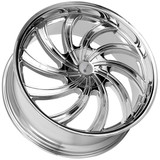 Eclipse 104 26x10 6x135/6x5.5" +25mm Chrome Wheel Rim 26" Inch ECL104-26130C