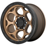KMC KM541 Dirty Harry 17x8.5 5x5" +0mm Bronze Wheel Rim 17" Inch KM54178550600