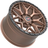 Vortek VRT-603 20x9.5 8x6.5" +18mm Bronze Wheel Rim 20" Inch 60320955818MZBR