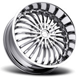 Strada S16 Spina 22x8.5 5x4.5"/5x120 +40mm Chrome Wheel Rim 22" Inch S16250140