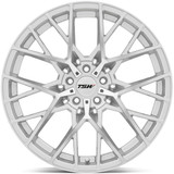 TSW Sebring 20x10 5x120 +40mm Silver Wheel Rim 20" Inch 2010SEB405120S76