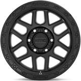 KMC KM544 Mesa 17x9 8x170 +18mm Double Black Wheel Rim 17" Inch KM54479087718