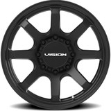 Vision 351 Flow 20x9 8x170 +12mm Satin Black Wheel Rim 20" Inch 351-2970SB12