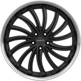 Ravetti M15 20x8.5 5x4.5" +35mm Gloss Black/SSL Wheel Rim 20" Inch RAV-M15-2865B
