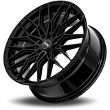DRW D21 18x8 5x110/5x4.5" +38mm Gloss Black Wheel Rim 18" Inch D21-188010H1103873BLK