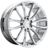 Dub S251 Clout 24x10 6x135 +30mm Chrome Wheel Rim 24" Inch S251240089+30